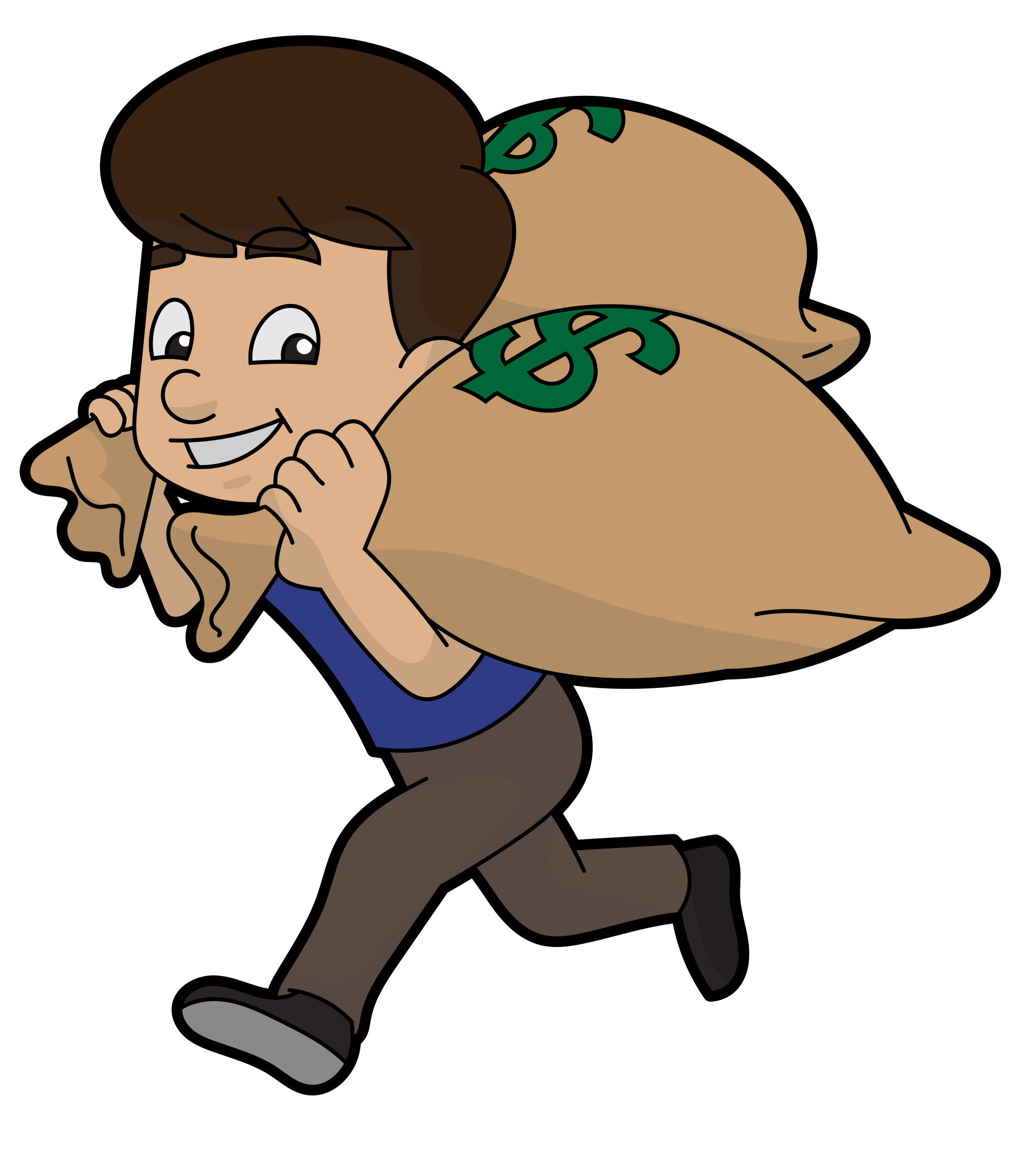 Money Bags The Broke Professional